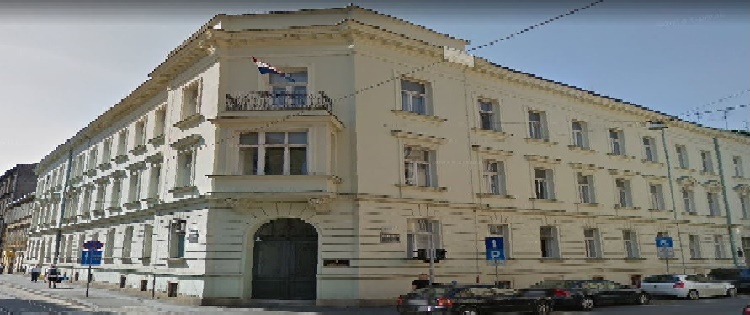 Zgrada ili ulaz suda — Visoki upravni sud RH